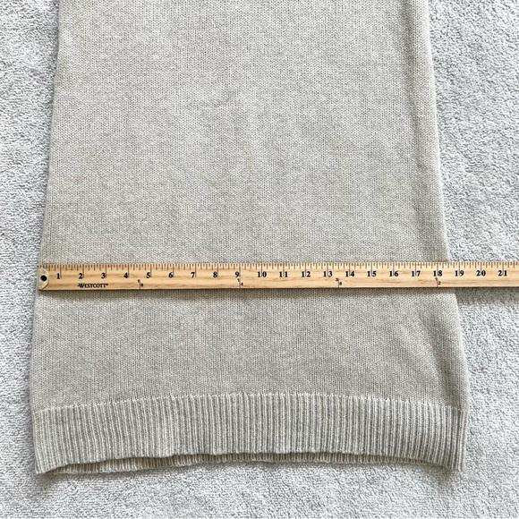 MADEWELL 100% MERINO WOOL Lace-Up Sweater-Dress Size Small Minimalist Chic - Picture 9 of 11